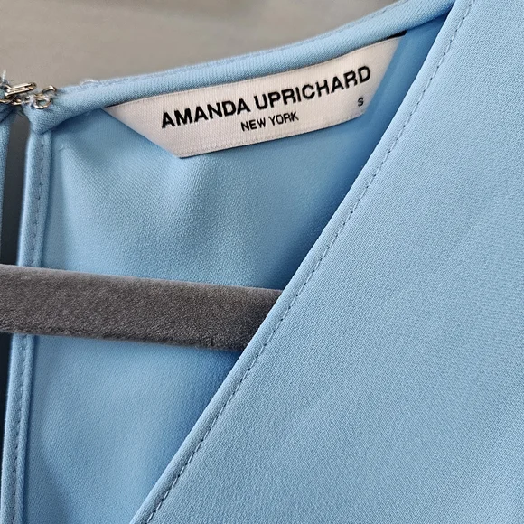 Amanda Uprichard Elegant Blue Women's Dress - Picture 2 of 6
